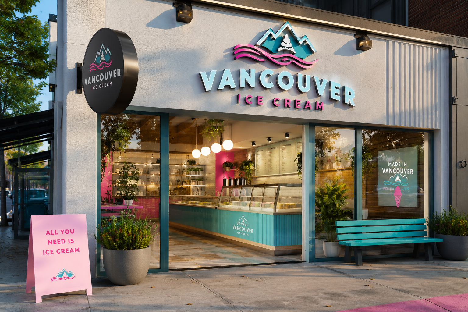 Vancouver Ice Cream storefront